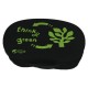Bean Lap Table - Black Polyester 'Think Green'